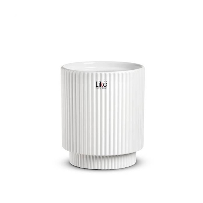 VASO NEIVA D. 13 H 15 - WHITE SHINE